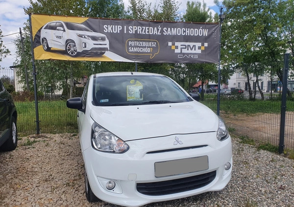 Mitsubishi Space Star cena 15900 przebieg: 99000, rok produkcji 2013 z Katowice małe 301